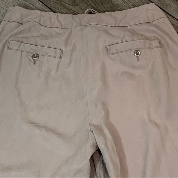 MAX Jeans Tan Gray "Soft Pant" Cropped Pants 10 / 30 - Picture 6 of 11